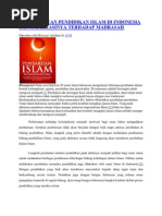 Download Pembaharuan Pendidikan Islam Di Indonesia Dan Implikasinya Terhadap Madrasah by Abu Wildan SN59408664 doc pdf