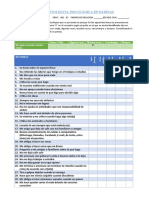 Test de Violencia Psicológica en Parejas