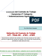 Extincion Contrato Trabajo Liquidaciones Completa