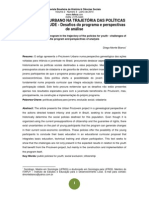 Artigo.O ProJovem na trajetória das políticas para juventude