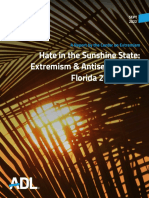 Hate in The Sunshine State Report