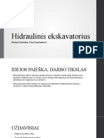 Hidraulinis Ekskavatorius2