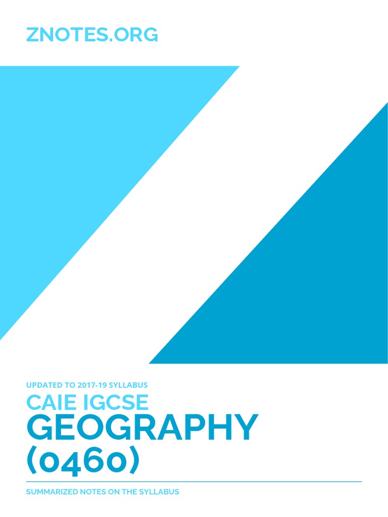 Caie Igcse Geography 0460 Theory v2 | PDF | Cost Of Living | Volcano