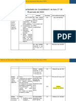 CalendarioActividades-Contabilidad II 17-18 Hora