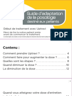 Guide Adaptation de La Posologie Destine Aux Patients Uptravi