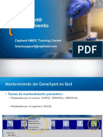 Mantenimiento de GeneXpert