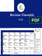 Revision Timetable