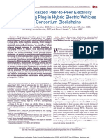 Enabling Localized Peer-to-Peer Electricity Trading Among Plug-In Hybrid Electric Vehicles Using Consortium Blockchains