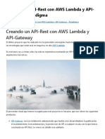 Creando Un API-Rest Con AWS Lambda y API-Gateway - Paradigma