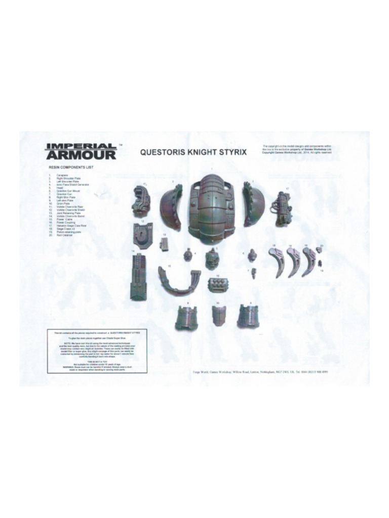 Questoris Knight Styrix Notice | PDF