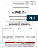 PEA-OD-01-Caracterización DEL PROCESO Evaluación