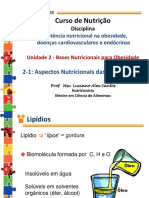 Aula 4 - Aspectos Nutricionais Das Dislipidemias