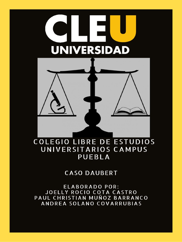 Caso Daubert | PDF | Ciencia forense | Testigo experto