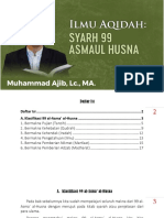 Akidah - Syarah 99 Asmaul Husna - M Ajib SH, MA