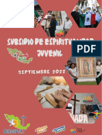 CEM DEMPAJ Subsidio de Espiritualidad Juvenil de Septiembre 2022