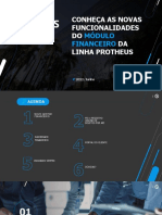 Novas funcionalidades do módulo financeiro da linha Protheus