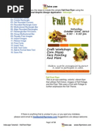 Download Inkscape Tutorial Fall Fest Flyer by Renee Liverpool SN59414834 doc pdf