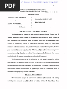 78 - Gov Motion in Limine - Danchenko