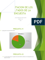 Presentacion de Los Resultados de La Encuesta