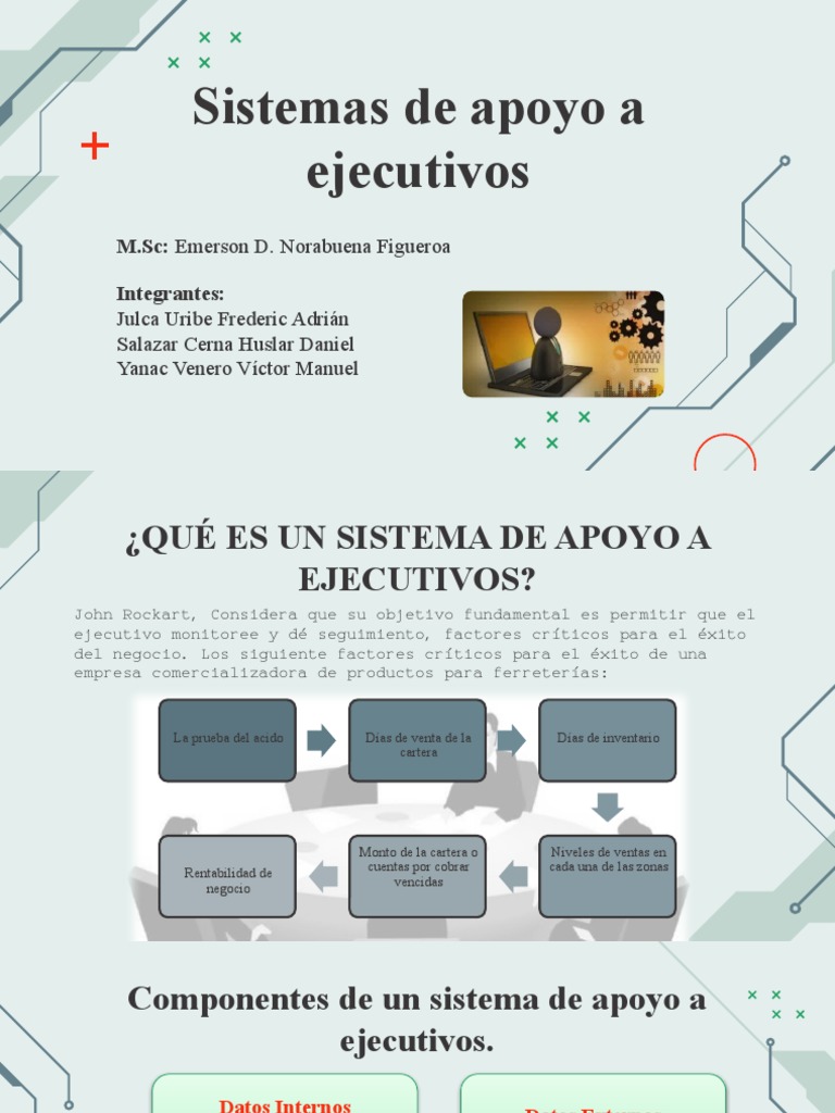 Grupo 09Sistemas de Apoyo A Ejecutivos