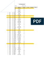 Parts list for diesel engine repair