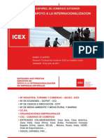 Presentación general de los servicios del ICEX