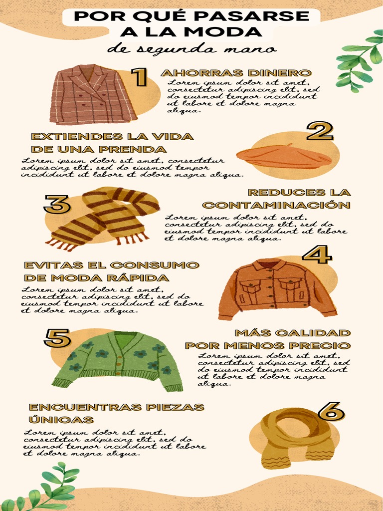 Ventajas de la Moda de Segunda Mano | PDF | Relaciones personales ...