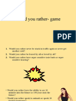 Would You Rather - Game