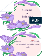 Gerund or Infinitive Activities Promoting Classroom Dynamics Group Form 23484