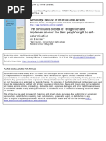 Henriksen, John B. - The Continuous Process of Recognition and Implementation of The Sami People's Right To Self-Determination