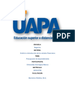 Tarea 2 de Presupuesto