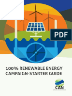 Climate Action Network - 100 Renewable - Energy Campaign-Starter Guide