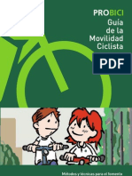 Guía de La Movilidad Ciclista en España