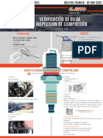 BT-008-2020 - Verificación de Bujía e Inspección de compresión - Nitrox 150 series