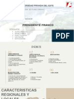 Presentación de La Historia de Presidente Franco