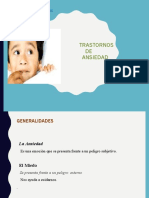 Trastornos de ansiedad en niños y adolescentes: Generalidades y factores de riesgo