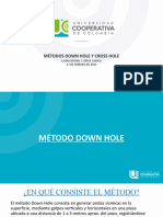 Metodo Down Hole y Cross Hole