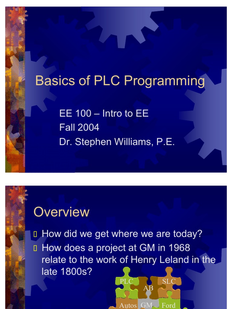 Programmable Logic Controllers | PDF | Programmable Logic Controller ...