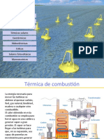 Térmicas de Combustión Térmicas de Ciclo Combinado Térmicas Nucleares