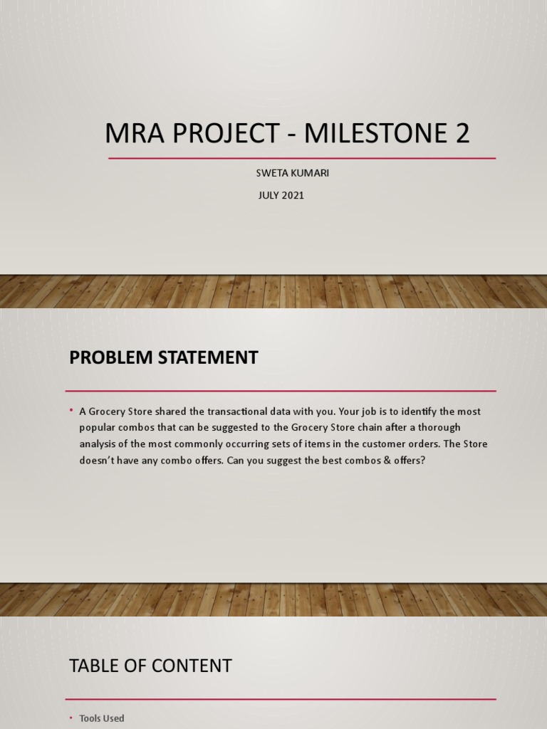 MRA+Project+-+Milestone+2+ Sweta+Kumari+ July+2021 | PDF | Information ...