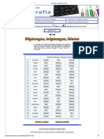 Diptongo, Triptongo, Hiato