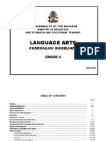 MOE Language Arts Grade 4 Document
