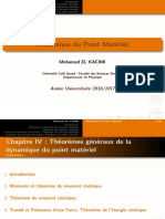 1 - Mécanique Du Point Matériel - Ch4