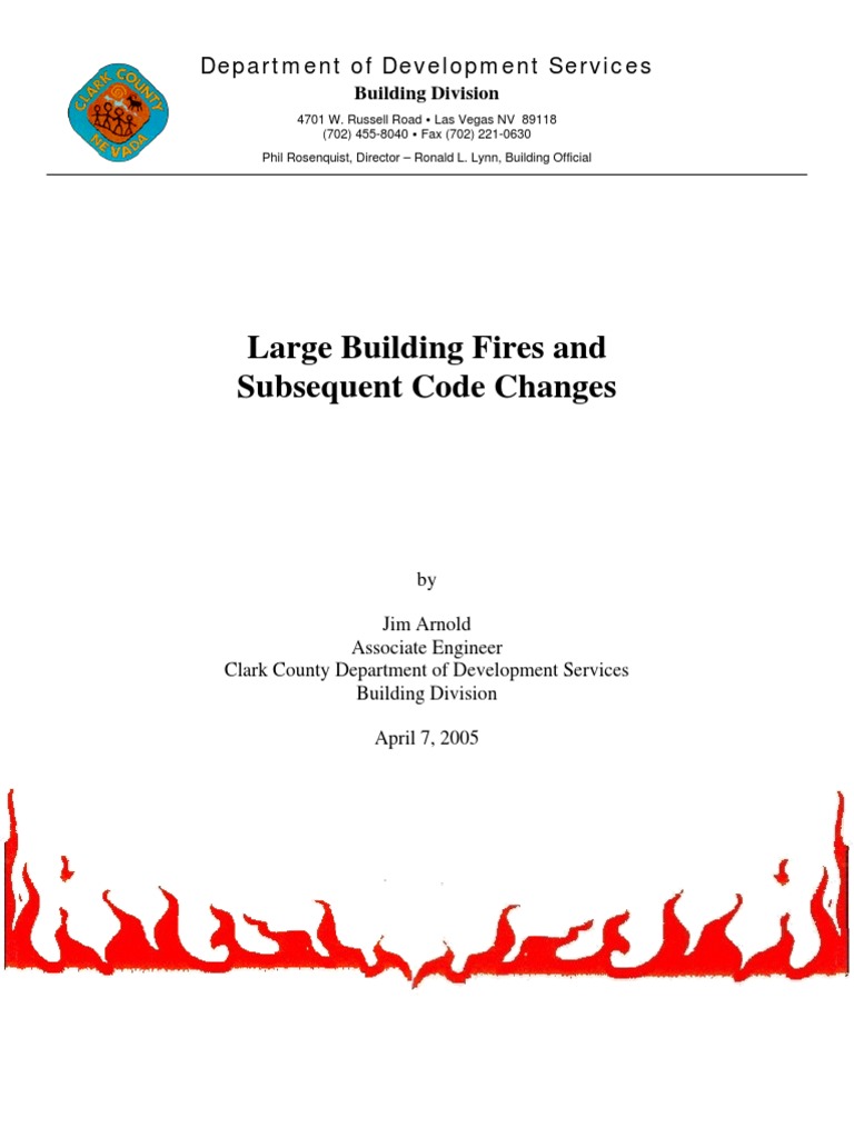 Large Building Fires & Code Changes | PDF | Fire Sprinkler System ...