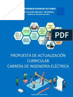 Propuesta de Actualización Curricular de La Carrera de Ingeniería Eléctrica - UMSS