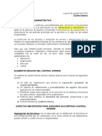 Apuntes Primer Parcial - Control Interno