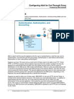 Configuring AAA For Cut-Through Proxy - Posted - 10!30!08