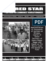 Massive peoples uprisings and workers movements highlighted in May 2011 issue of Red Star journal