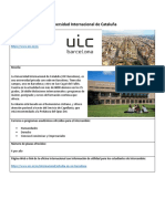 Ficha Informativa Partner Universidad Internacional de Cataluna