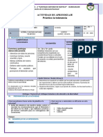 01 de Junio Tutoría - Tolerancia - Iii Ciclo